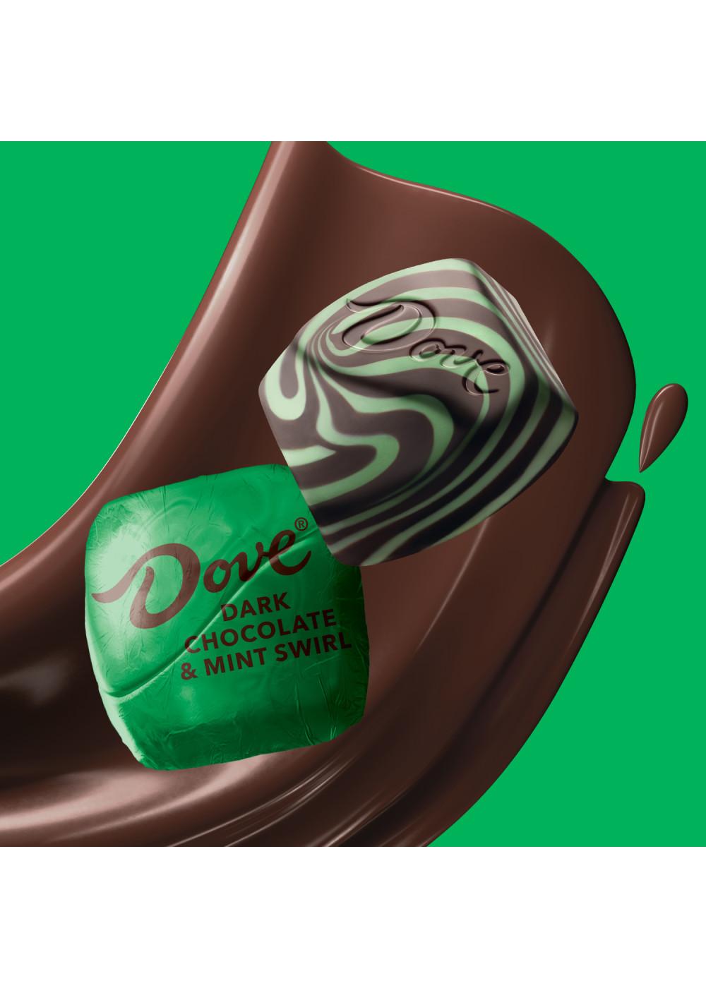 Dove Dark Chocolate Holiday Mint Christmas Candy; image 6 of 7