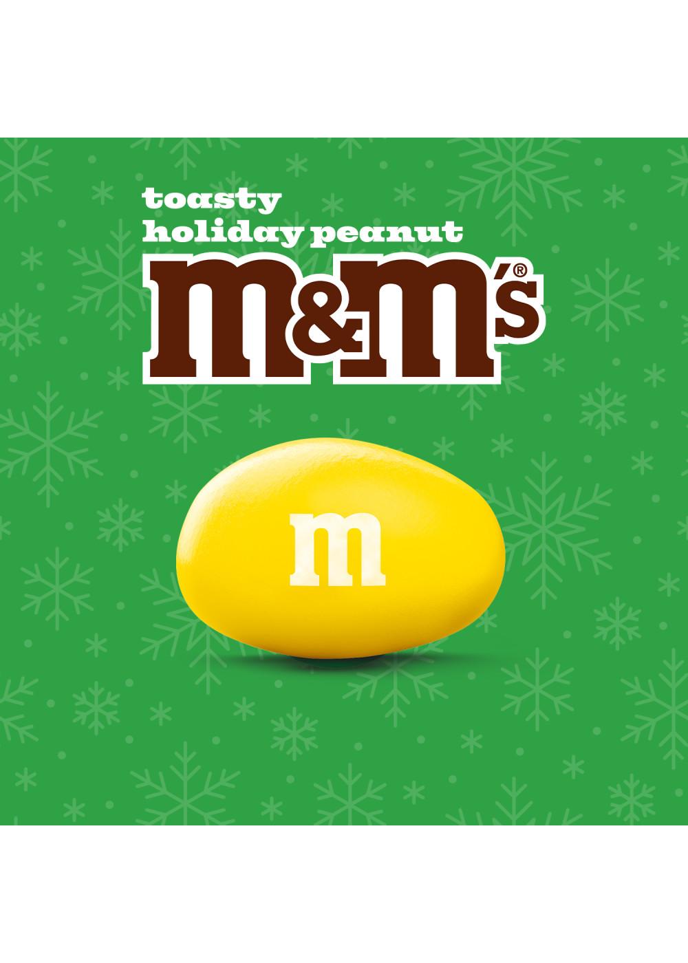 M&M'S Toasty Holiday Peanut Chocolate Christmas Candy - Share Size; image 6 of 7