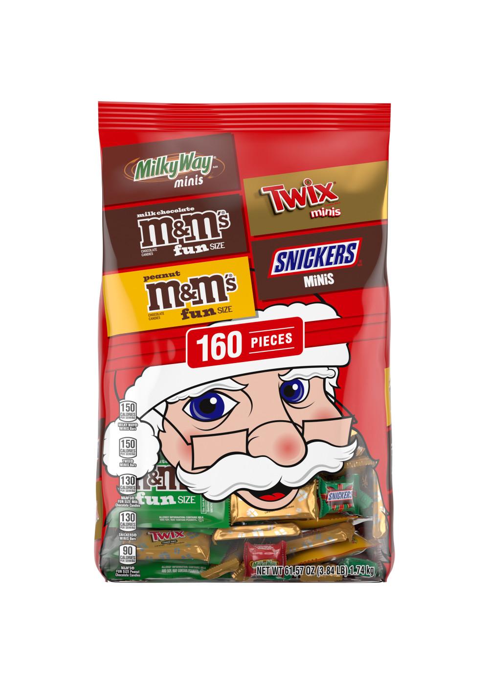 M&M'S, Snickers, Twix, & Milky Way Assorted Christmas Candy; image 1 of 7