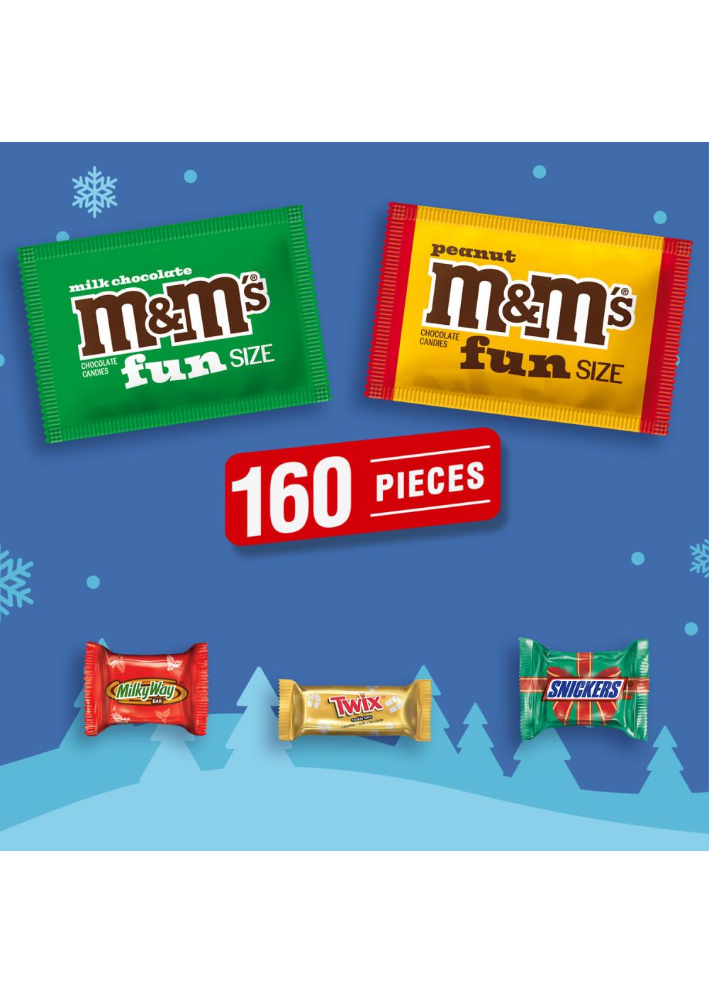 M&M'S, Snickers, Twix, & Milky Way Assorted Christmas Candy; image 2 of 7