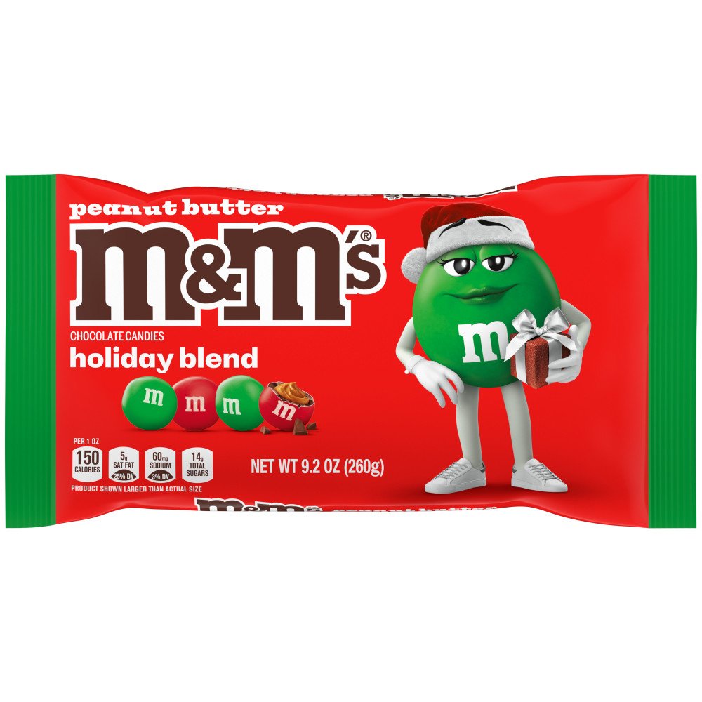M&M'S Peanut Butter Chocolate Christmas Candy Shop Candy at HEB