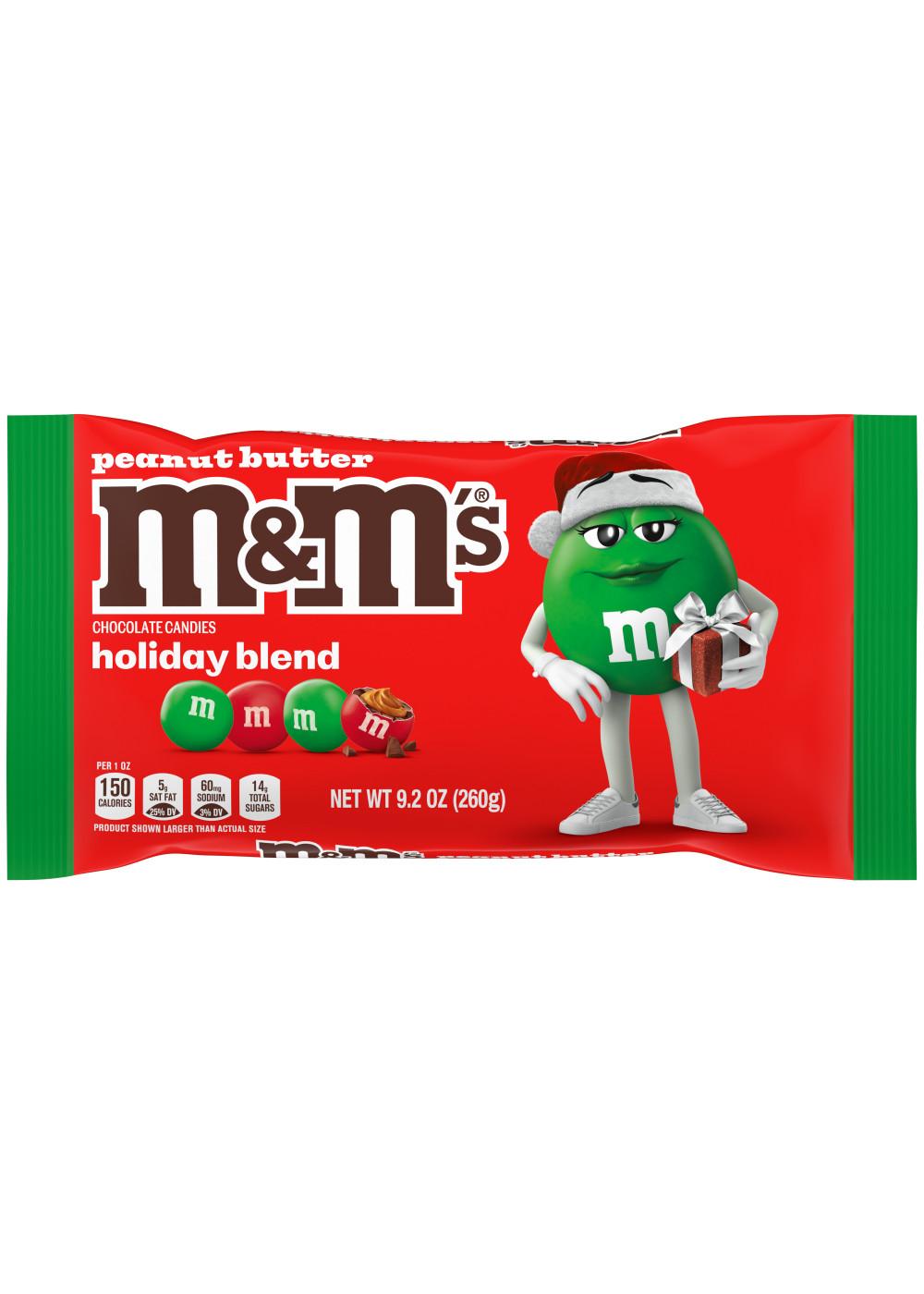 M&M'S Peanut Butter Chocolate Christmas Candy; image 1 of 7