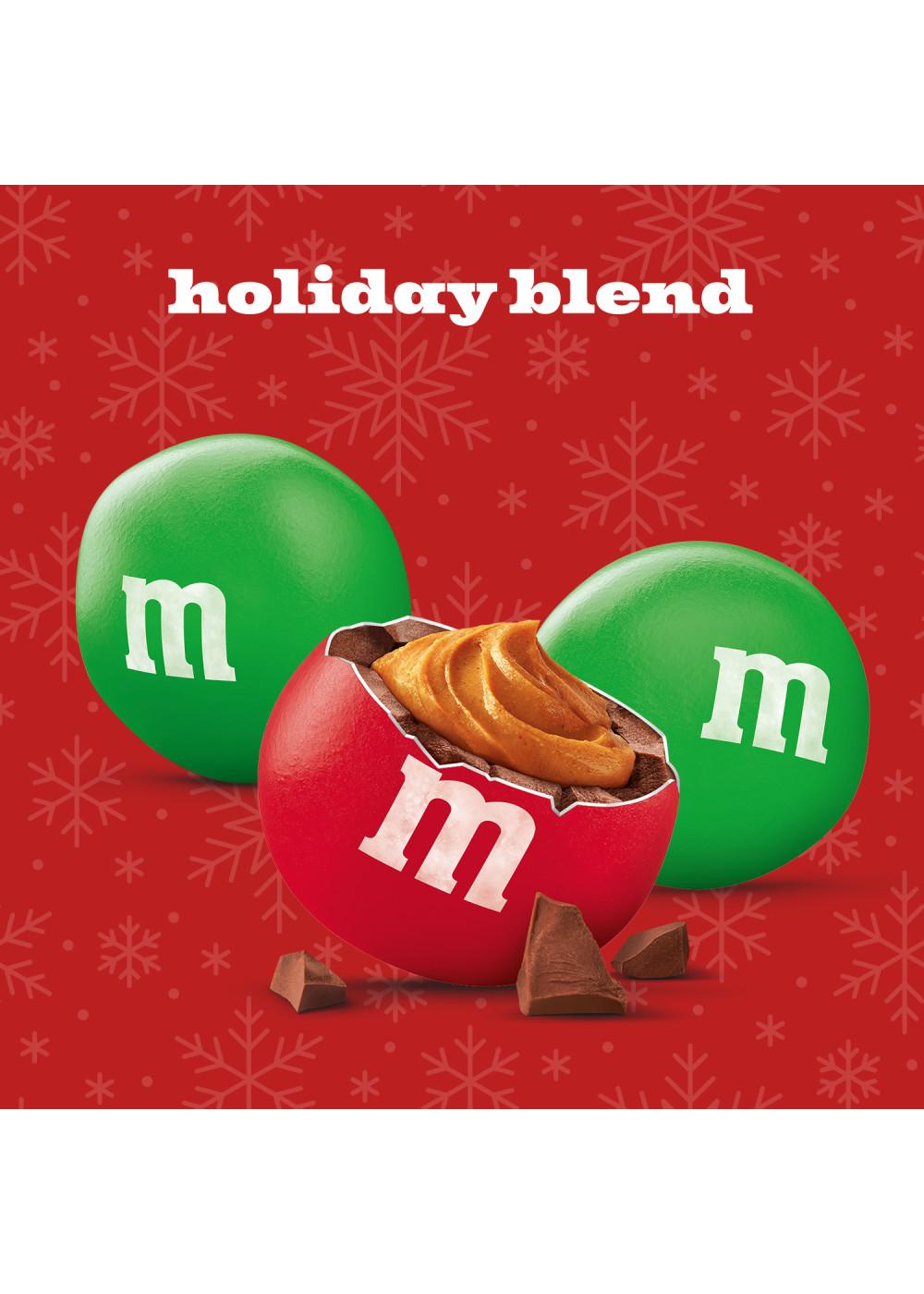 M&M'S Peanut Butter Chocolate Christmas Candy; image 2 of 7