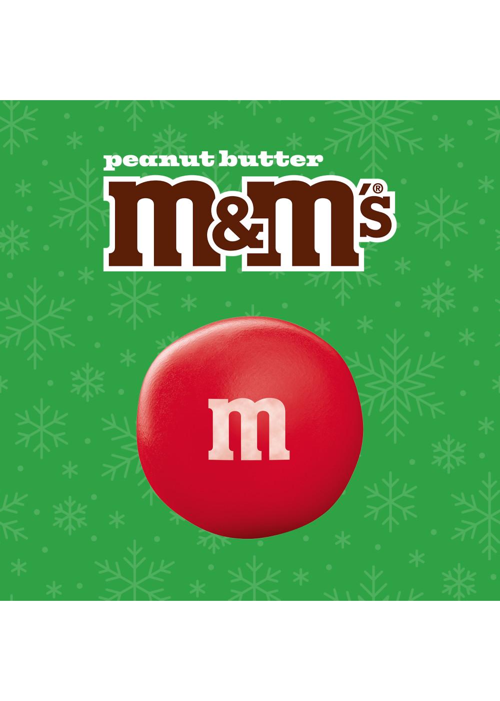 M&M'S Peanut Butter Chocolate Christmas Candy; image 6 of 7