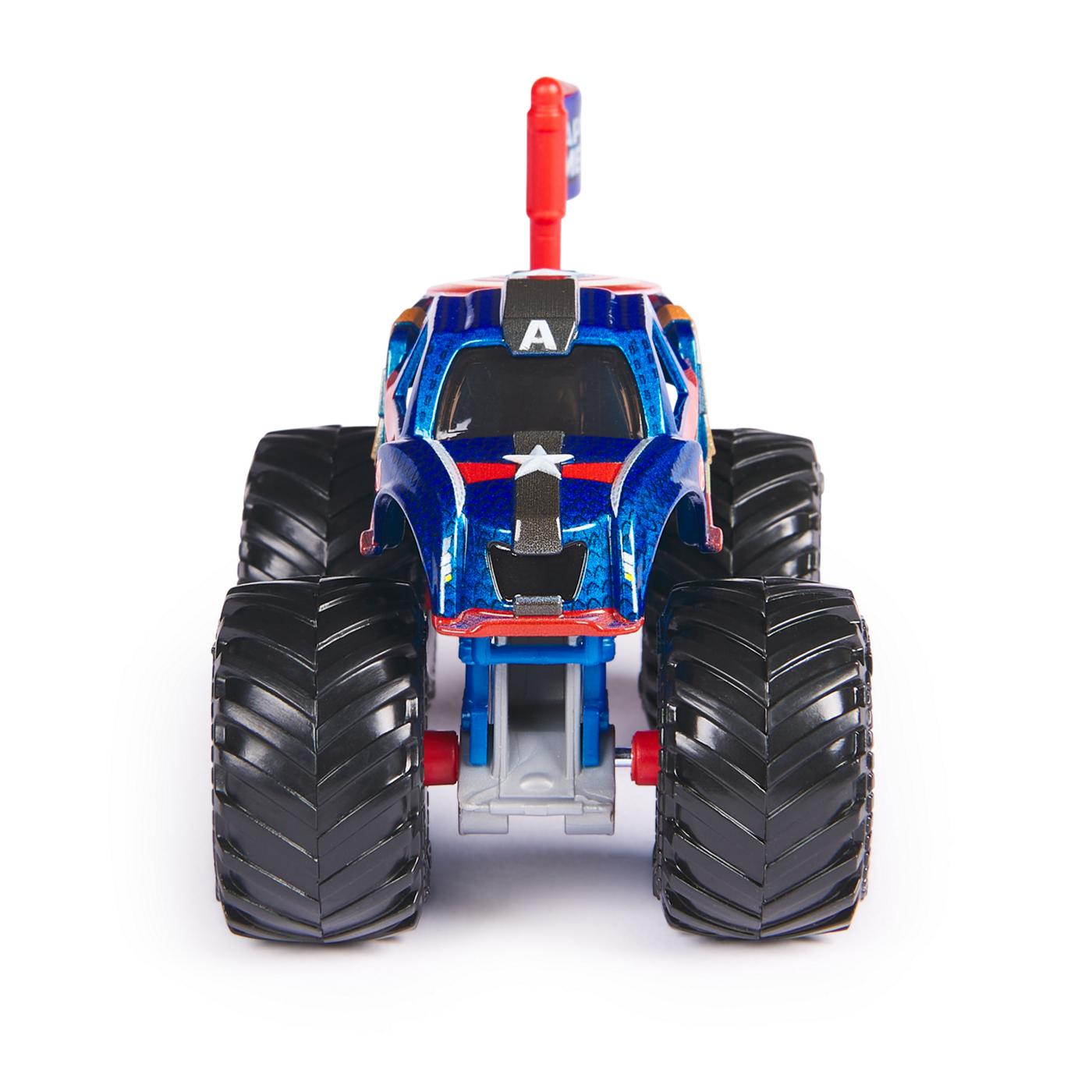 Monster Jam Marvel Captain America Vehicle; image 4 of 4