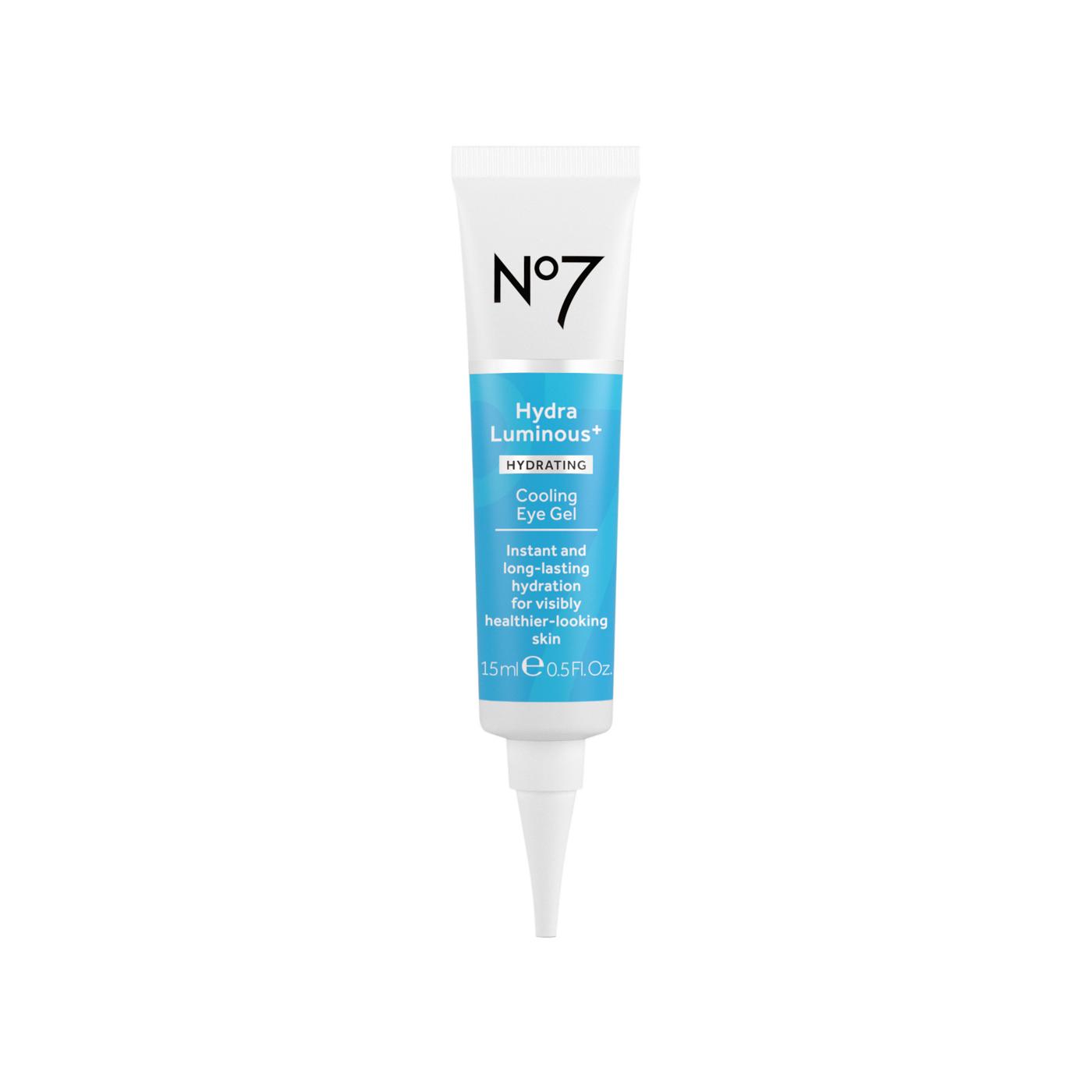 No7 Hydra Luminous Cooling Eye Gel; image 2 of 5