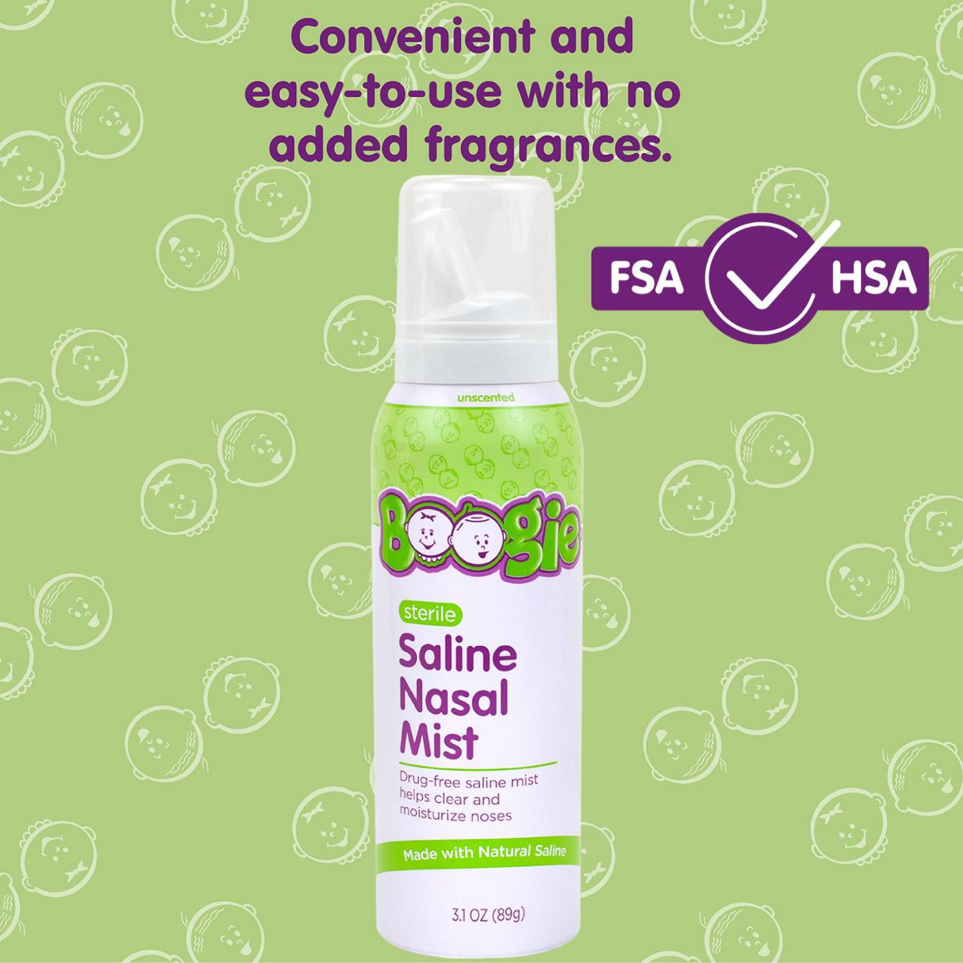 Boogie Saline Nasal Mist - Unscented; image 5 of 5