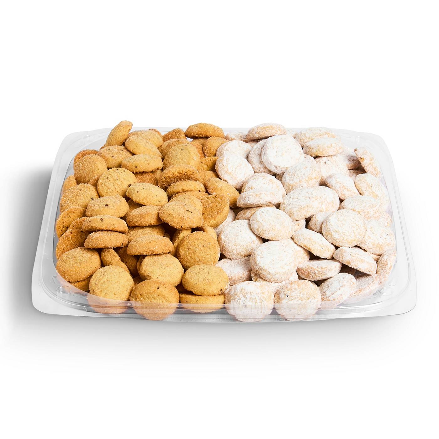 H-E-B Mi Tienda Party Tray - Cinnamon & Powdered Sugar Pan de Polvo Cookies; image 1 of 3