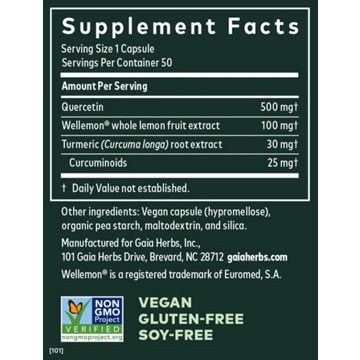 Gaia Herbs Quercetin Synergy