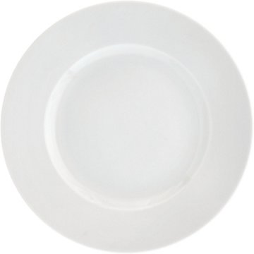 our goods Porcelain Round Dinnerware Set - Classic White, 12 pc
