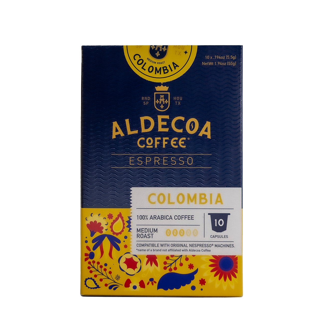 Aldecoa Colombia Espresso Coffee Capsules - Shop Coffee at H-E-B