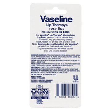 Vaseline Rosy Lips Lip Therapy Balm, 2 ct