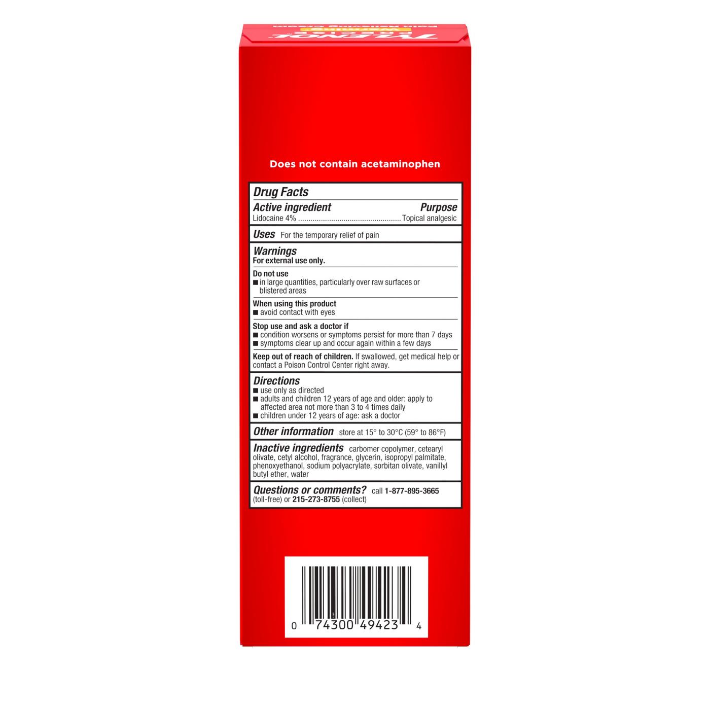 Tylenol Precise Warming Pain Relieving Cream; image 7 of 7