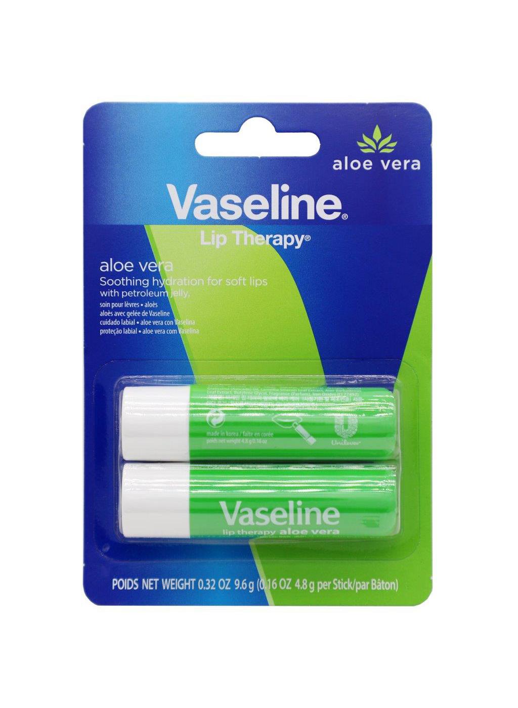 Vaseline Lip Therapy Lip Balm - Aloe Vera; image 1 of 2