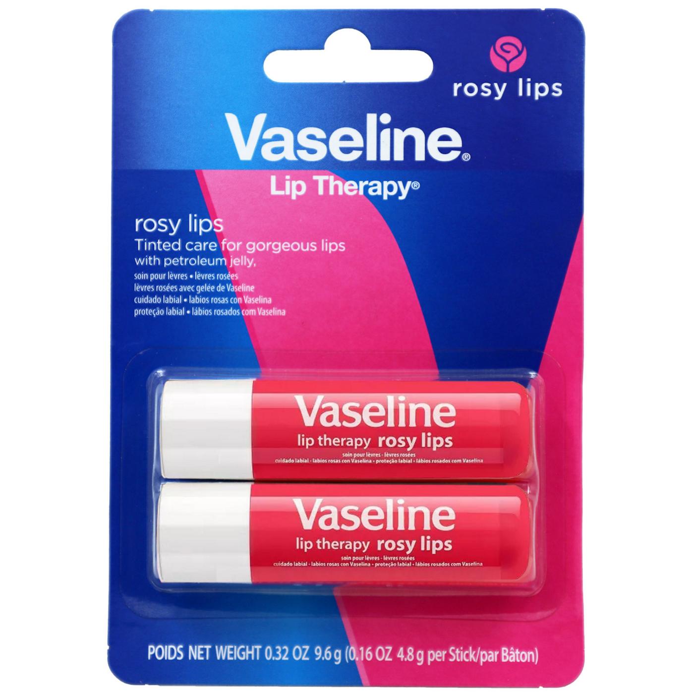 Vaseline Lip Therapy Lip Balm - Rosy Lips; image 1 of 2