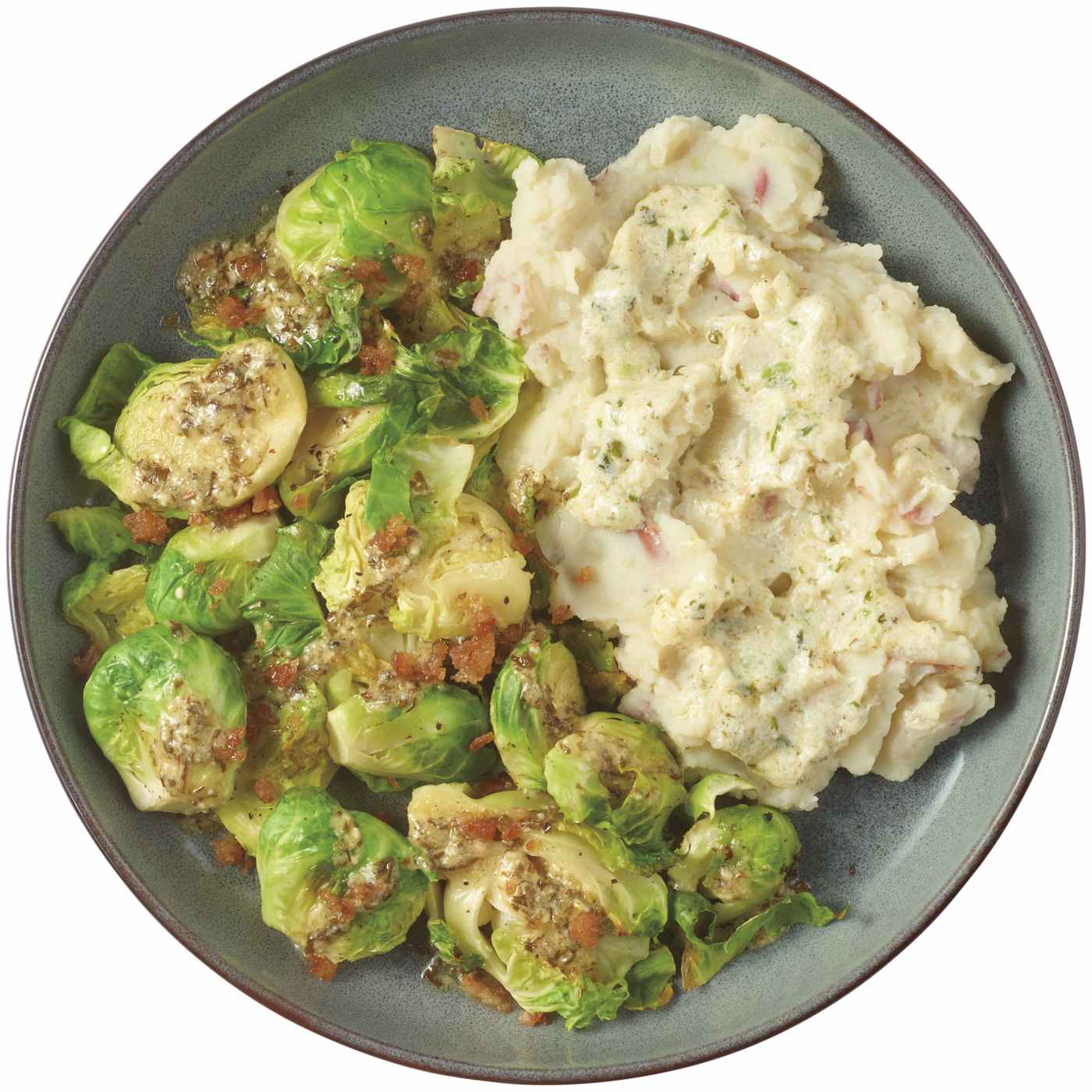 Meal Simple by H-E-B Mashed Potatoes & Bacon-Topped Brussels Sprouts; image 3 of 4