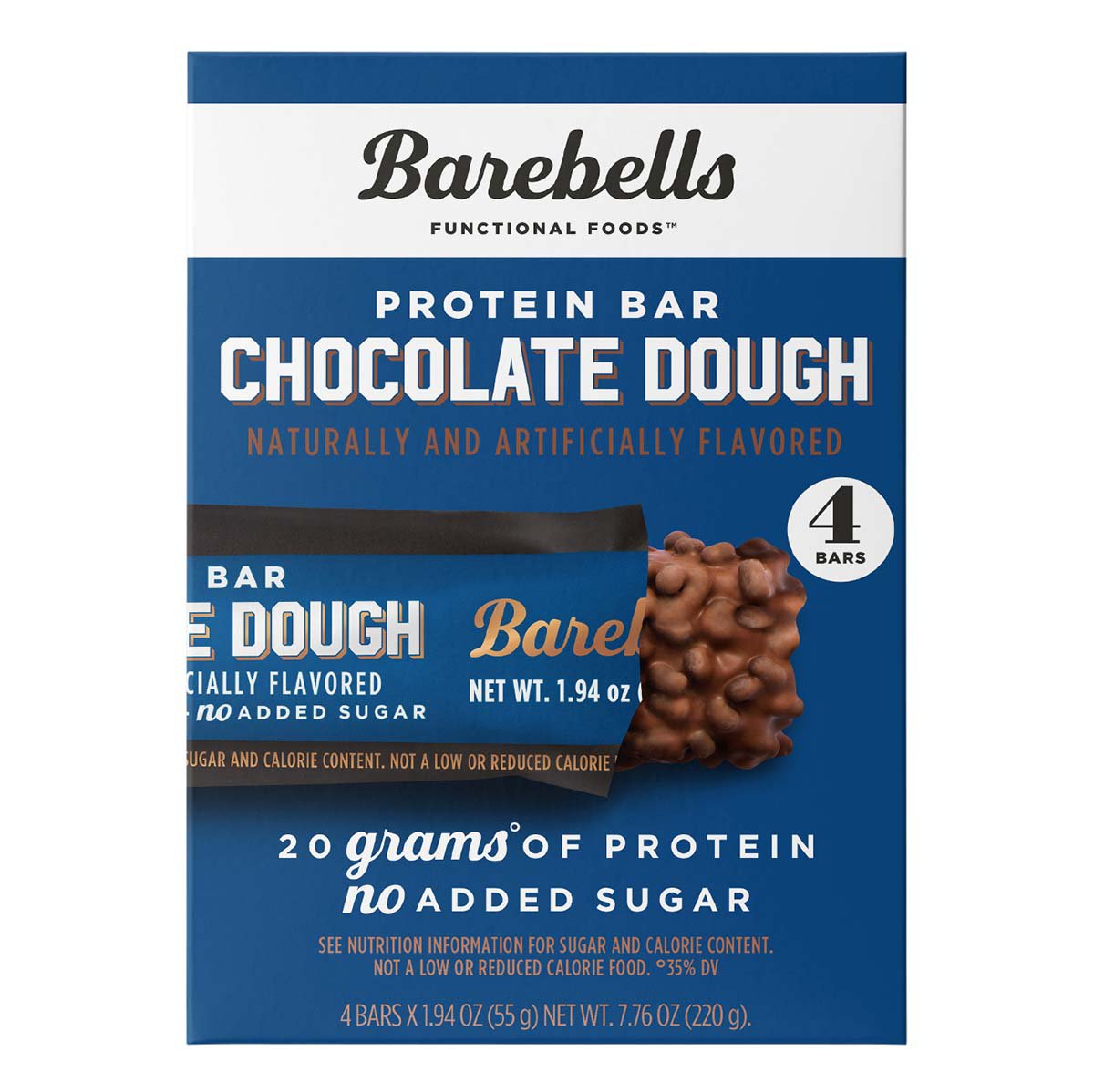 Barebells 20g Protein Bar Chocolate Dough Shop Granola & snack bars