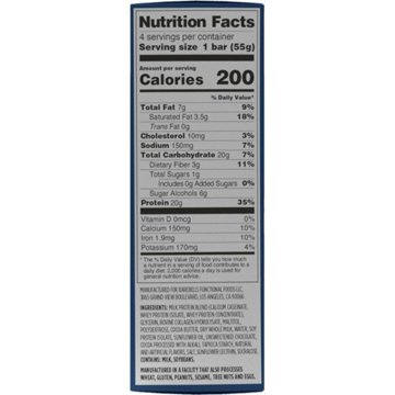 Barebells 20g Protein Bars - Chocolate Dough, 4 ct