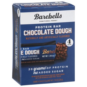 Barebells 20g Protein Bars - Chocolate Dough, 4 ct