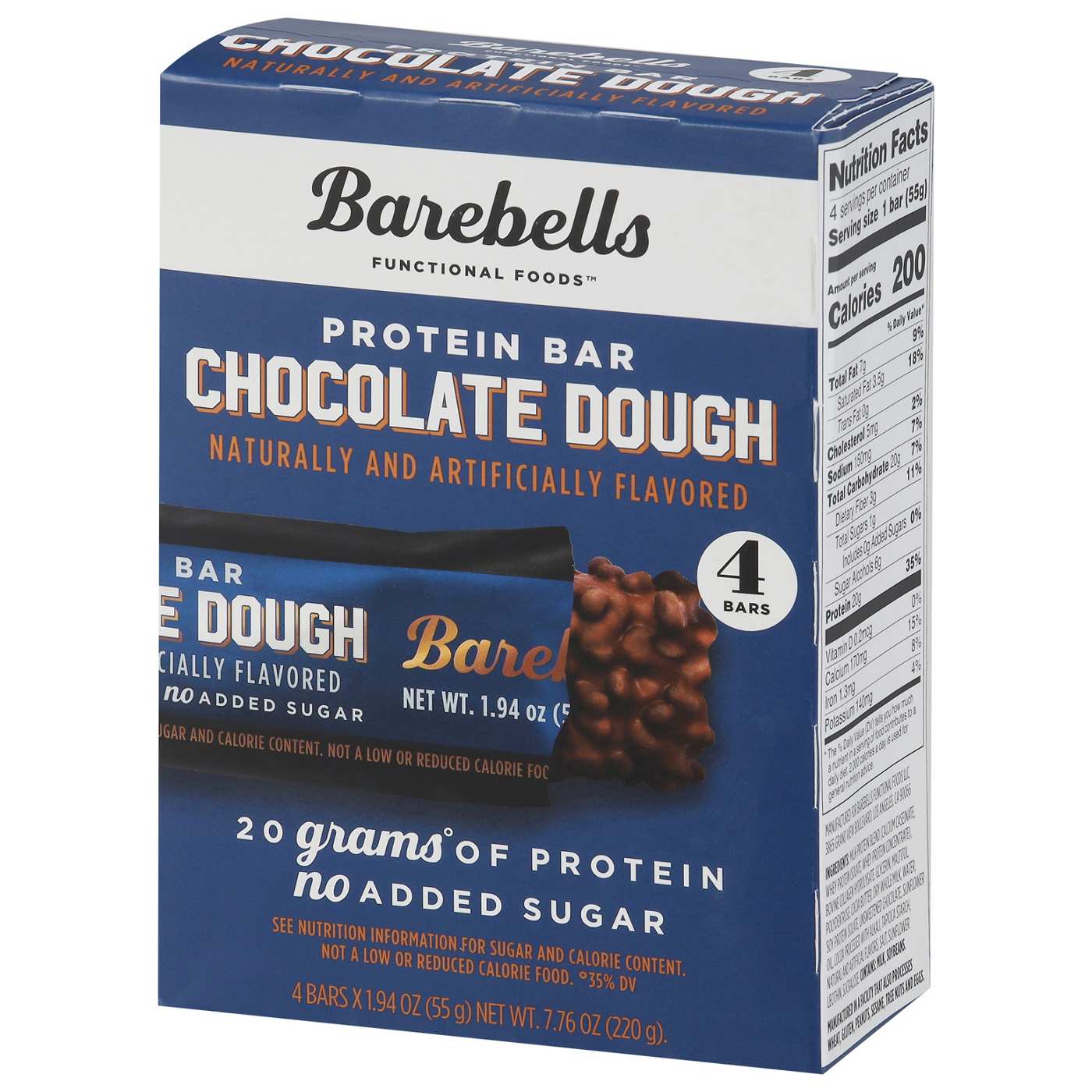 Barebells 20g Protein Bars - Chocolate Dough; image 5 of 5