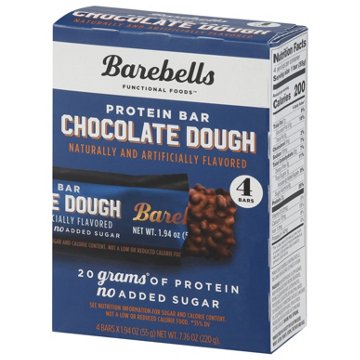 Barebells 20g Protein Bars - Chocolate Dough, 4 ct