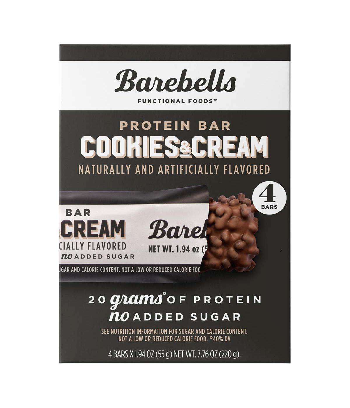 Barebells 20g Protein Bars - Cookies & Cream; image 1 of 3