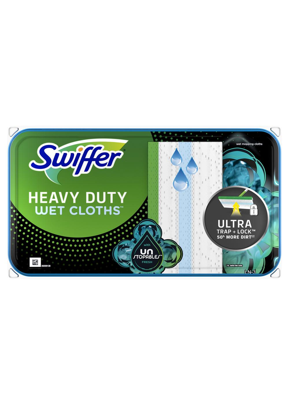 Swiffer Unstopables Heavy Duty Wet Cloths ; image 2 of 3