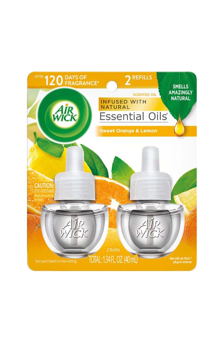 Air Wick Scented Oil Refill Plug In Air Freshener - Sweet Orange and Lemon; image 1 of 7