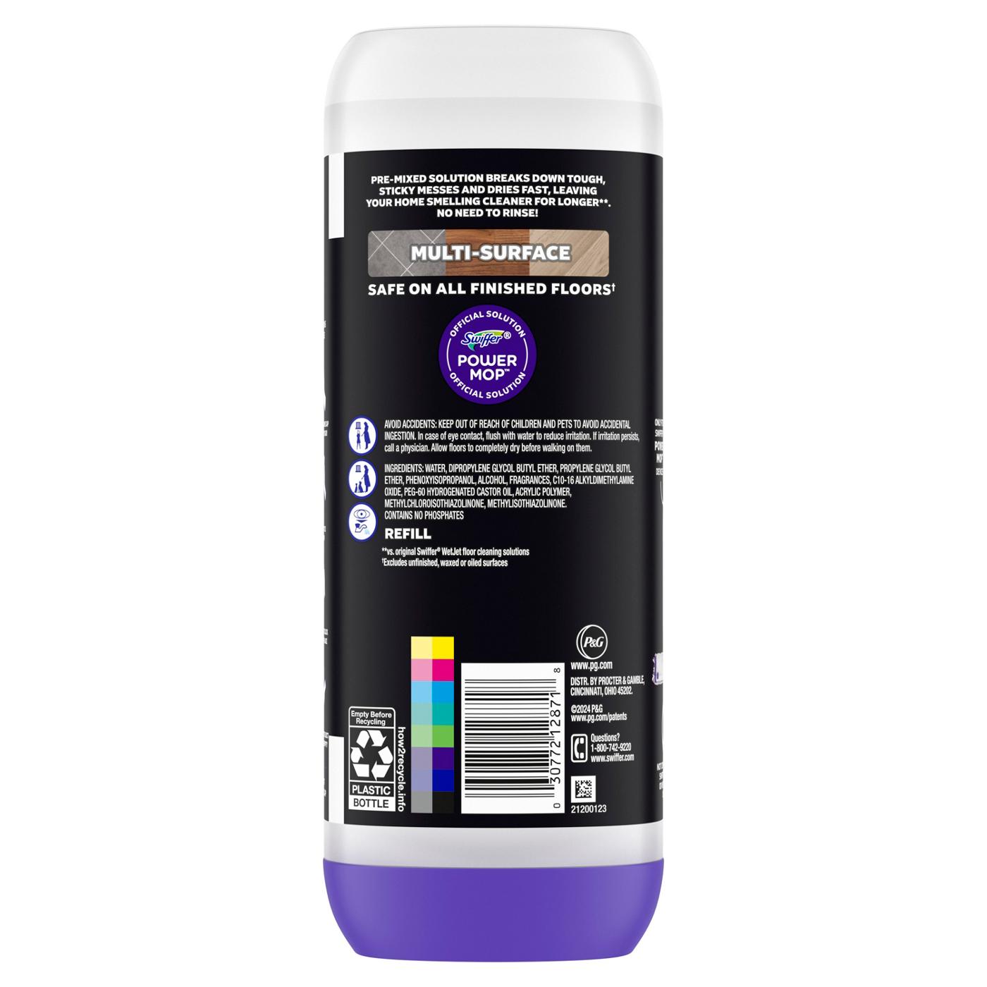 Swiffer PowerMop Floor Cleaning Solution - Unstopables Fresh Scent; image 9 of 9