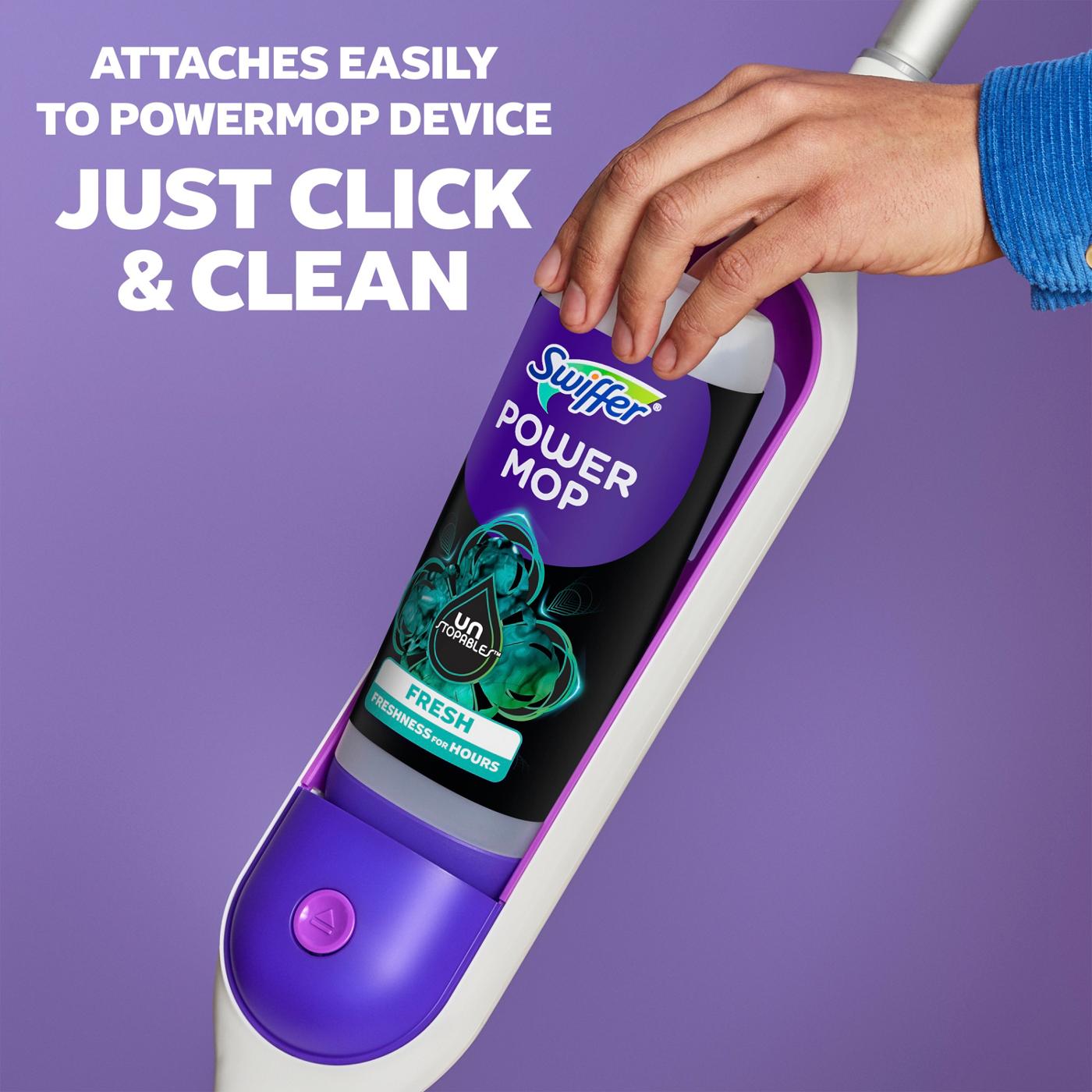 Swiffer PowerMop Floor Cleaning Solution - Unstopables Fresh Scent; image 7 of 9