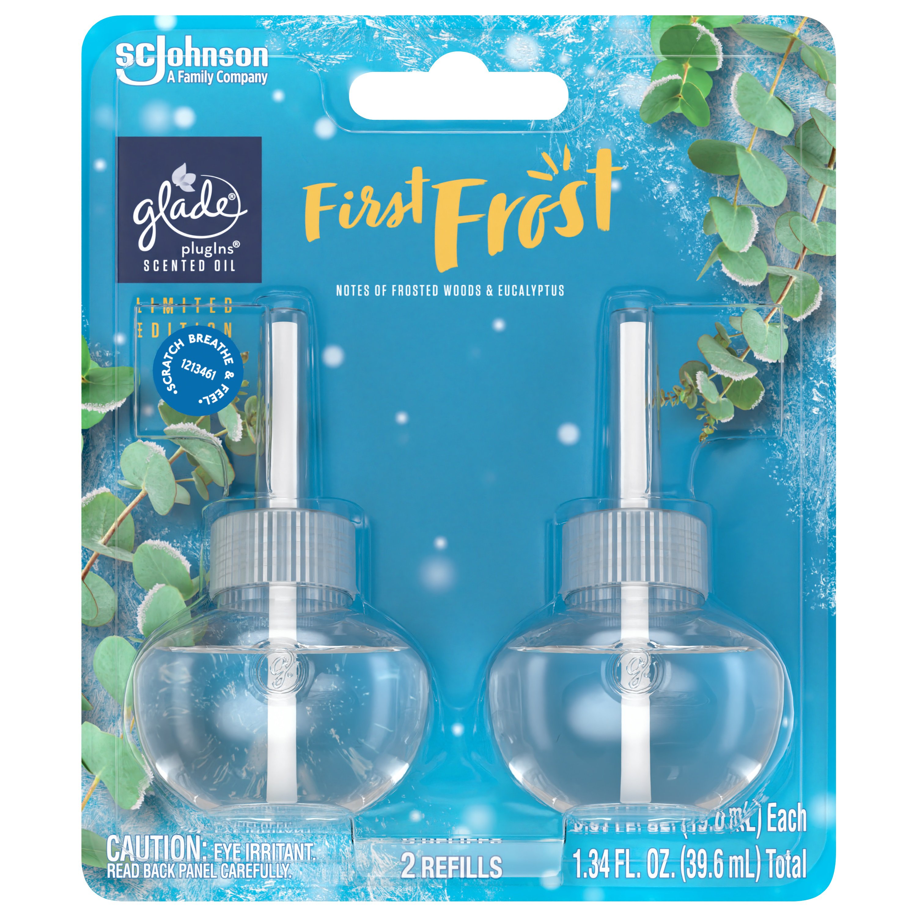 Glade PlugIns Scented Oil Air Freshner Refills - First Frost - Shop Air ...