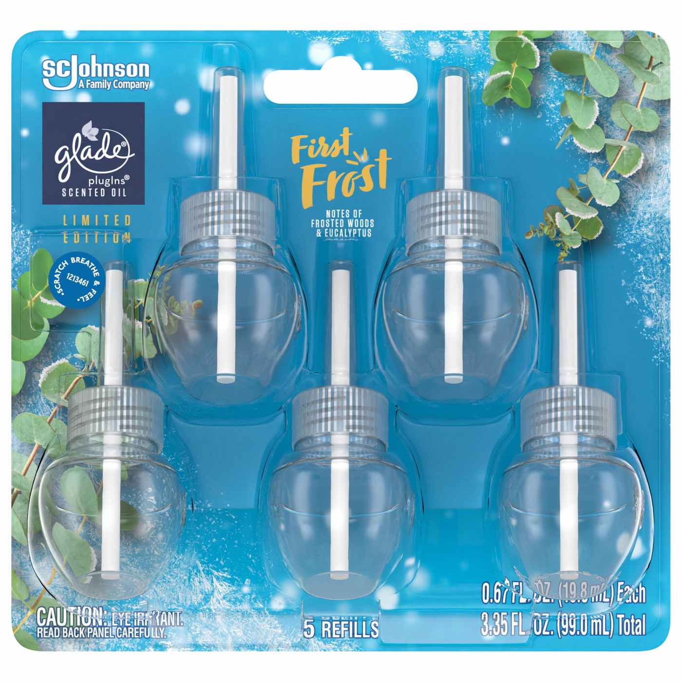 Glade PlugIns Scented Oil Air Freshener Refills - First Frost; image 1 of 2