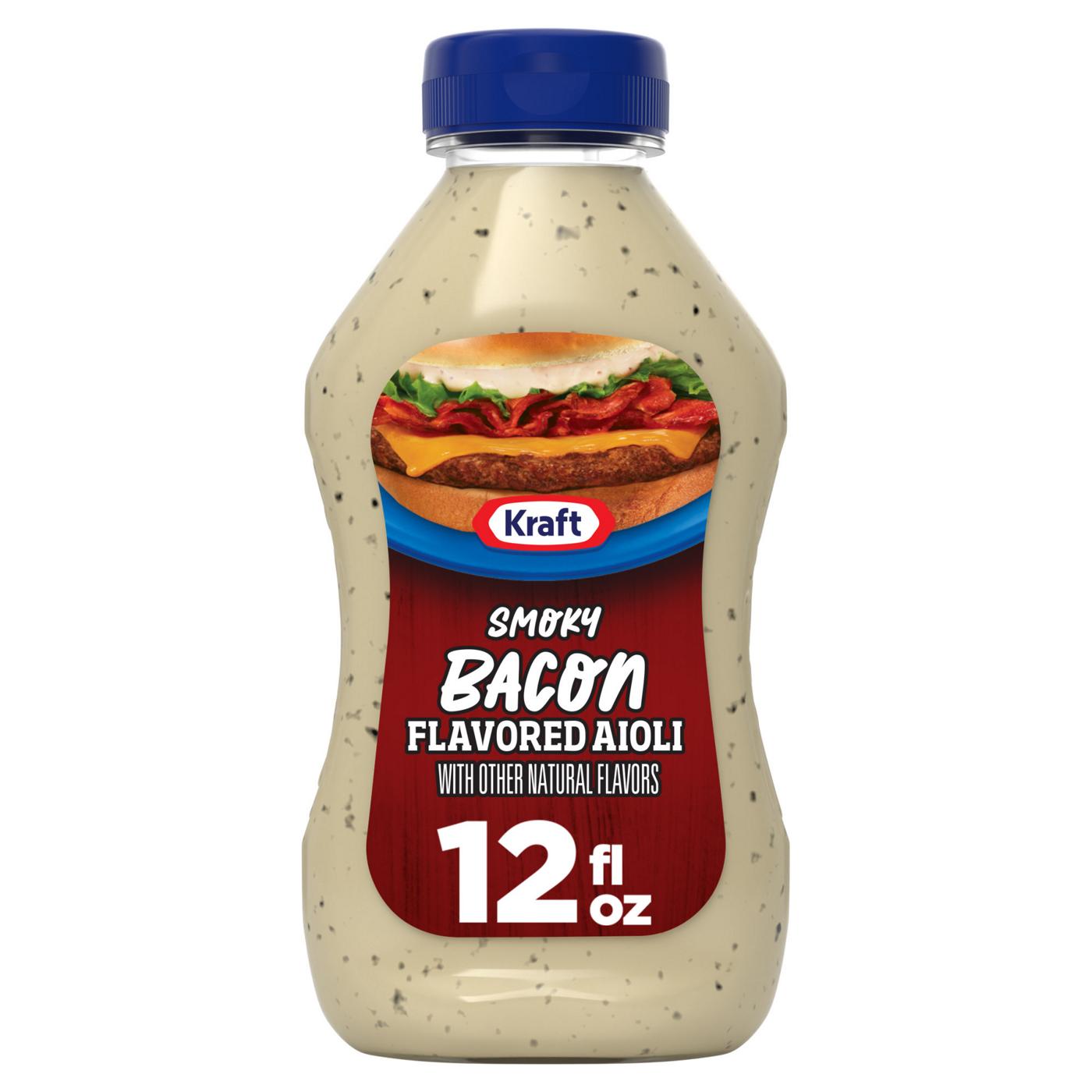 Kraft Smoky Hickory Bacon Flavored Aioli, 12 Oz; image 1 of 5