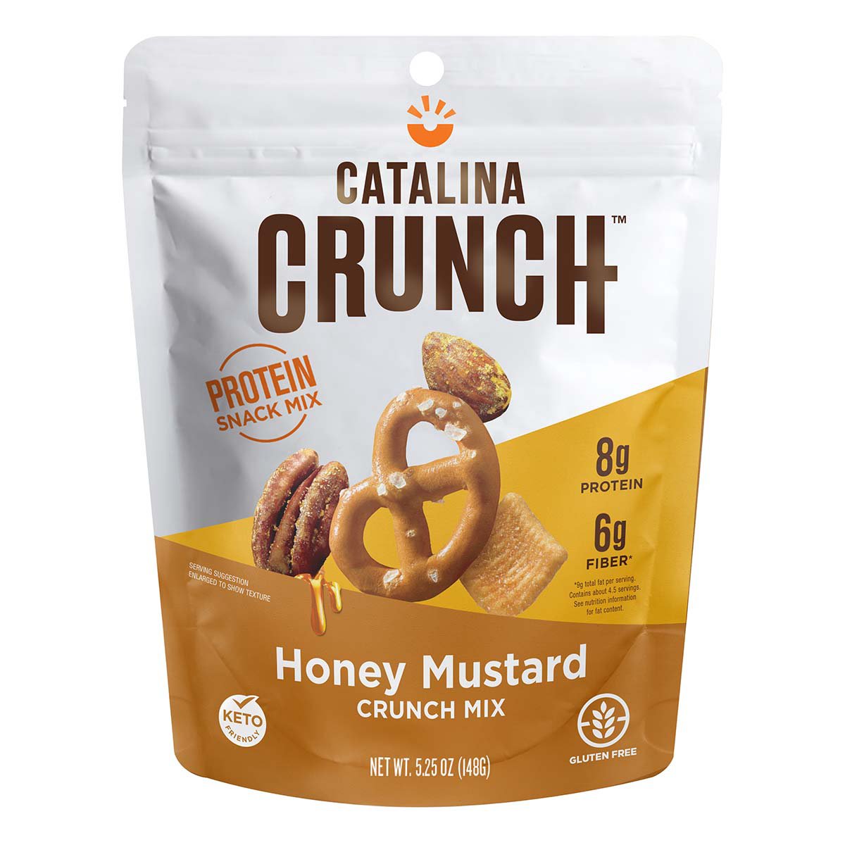 Catalina Crunch Honey Mustard Crunch Mix Shop Granola & Snack Bars at HEB