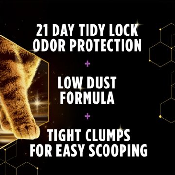 Tidy Cats Purina Tidy Feet Clumping Scented Low Tracking Cat Litter With Odor Control – Clean Linen Scent, 20 lb