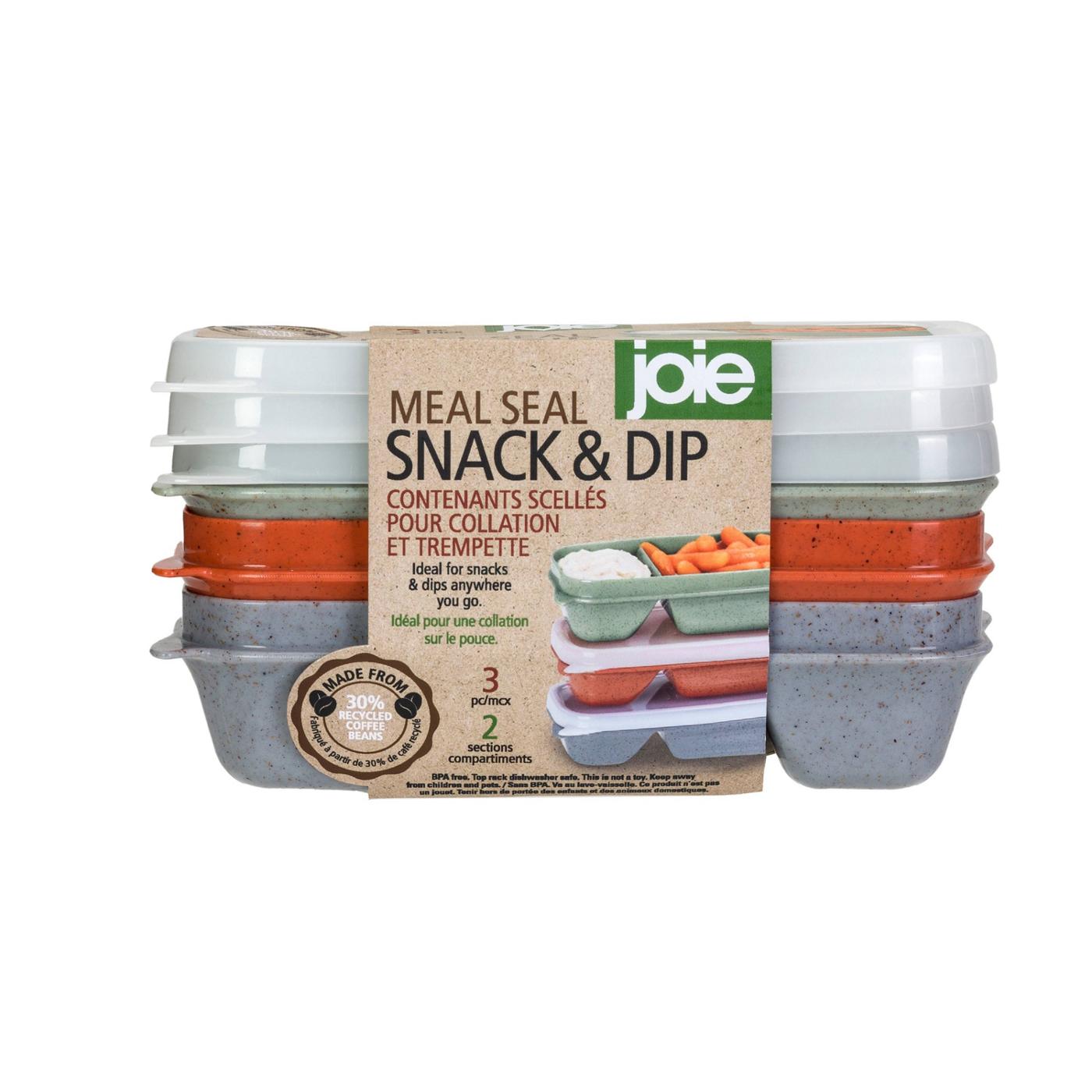 Joie Meal Seal Snack & Dip Containers; image 2 of 2