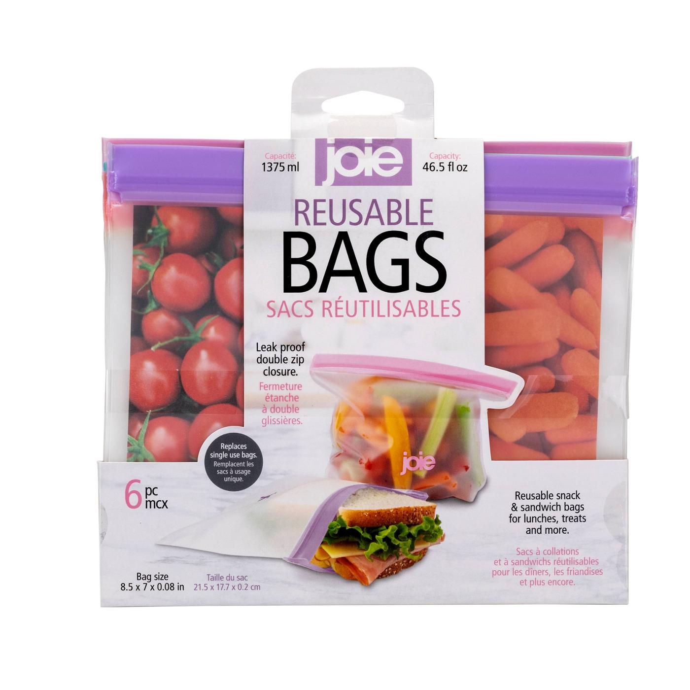 Joie Reusable Sandwich Bags; image 1 of 2