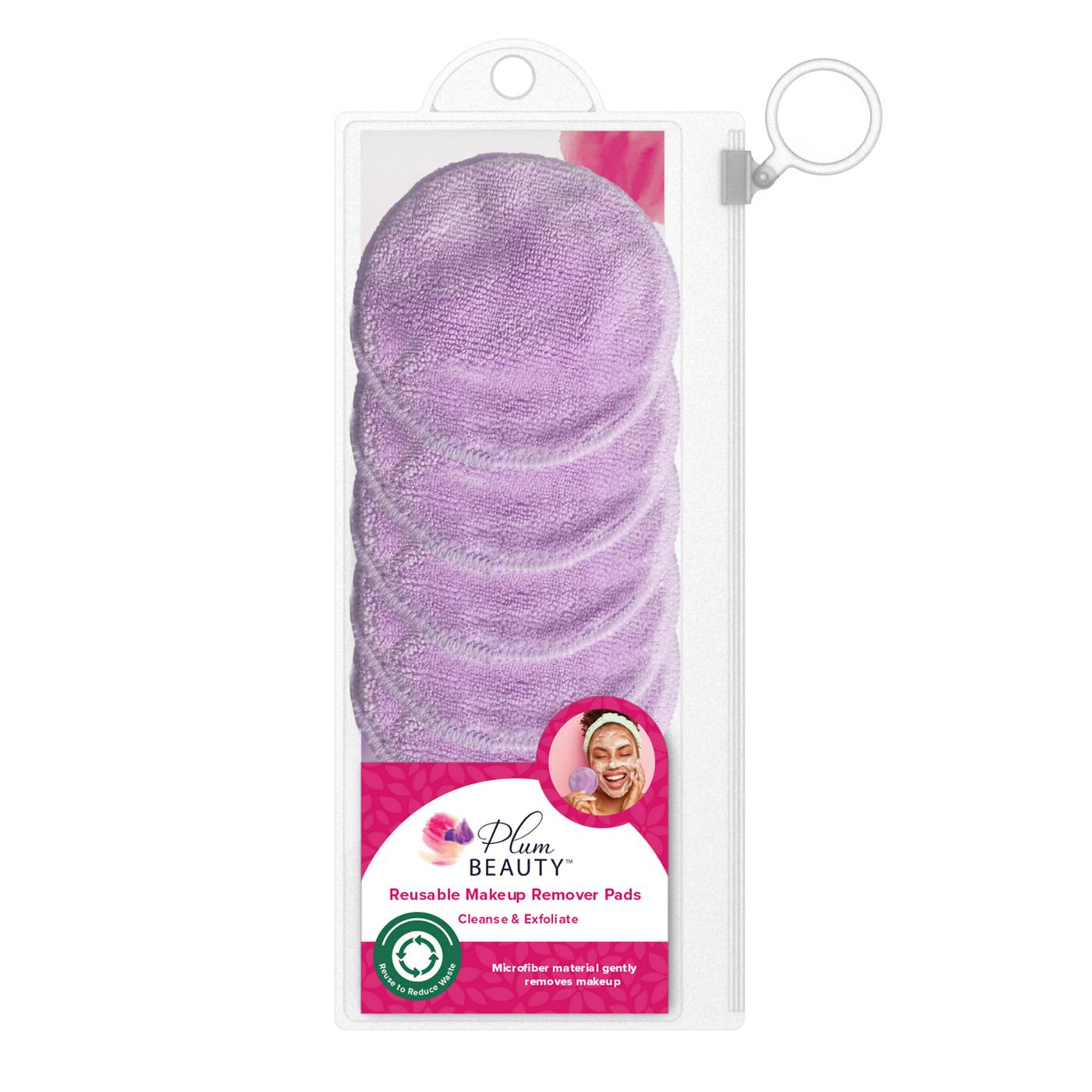 Plum Beauty Reusable Makeup Remover Pads; image 1 of 2