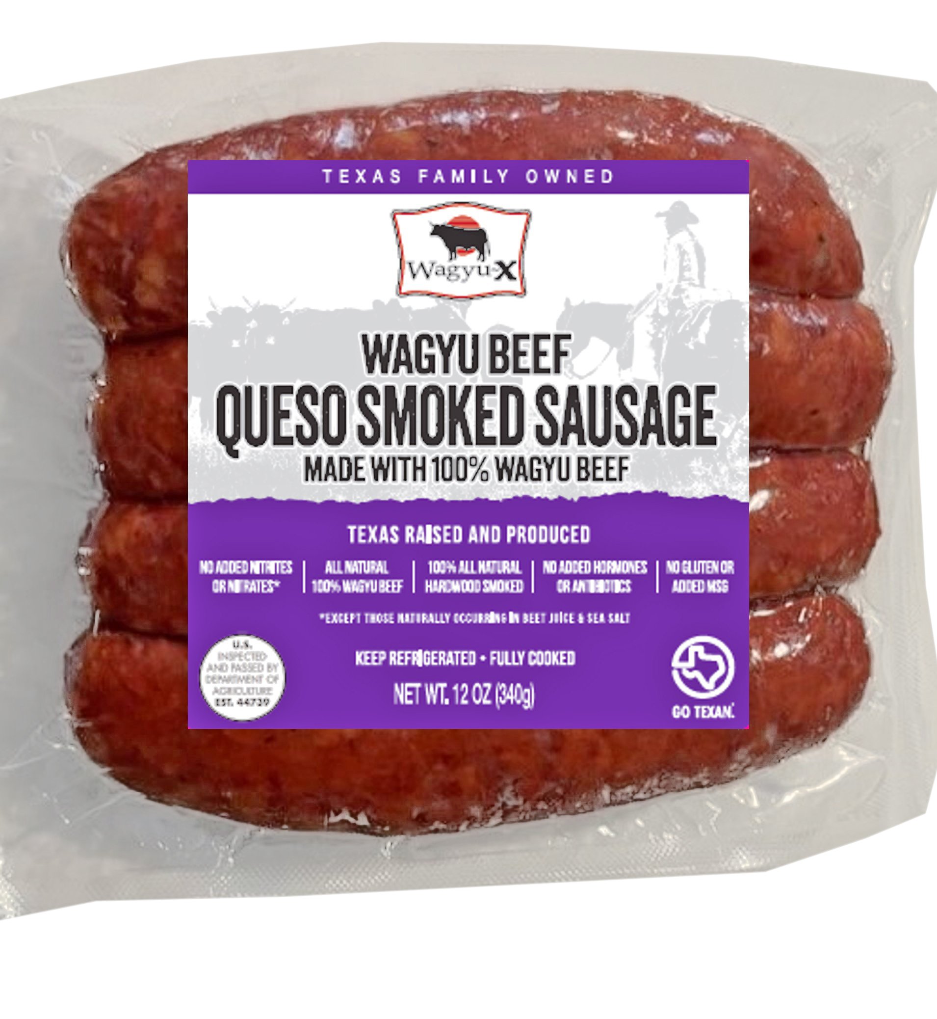 Wagyu-X Honey Chipotle Sausage, 12 oz | Central Market - Really