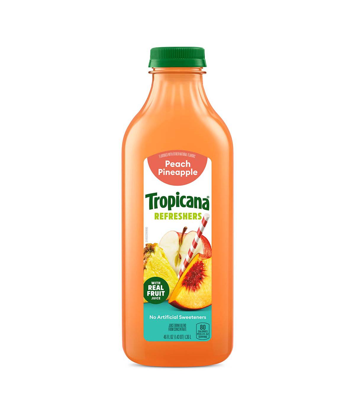 Tropicana Refreshers - Peach Pineapple; image 1 of 2