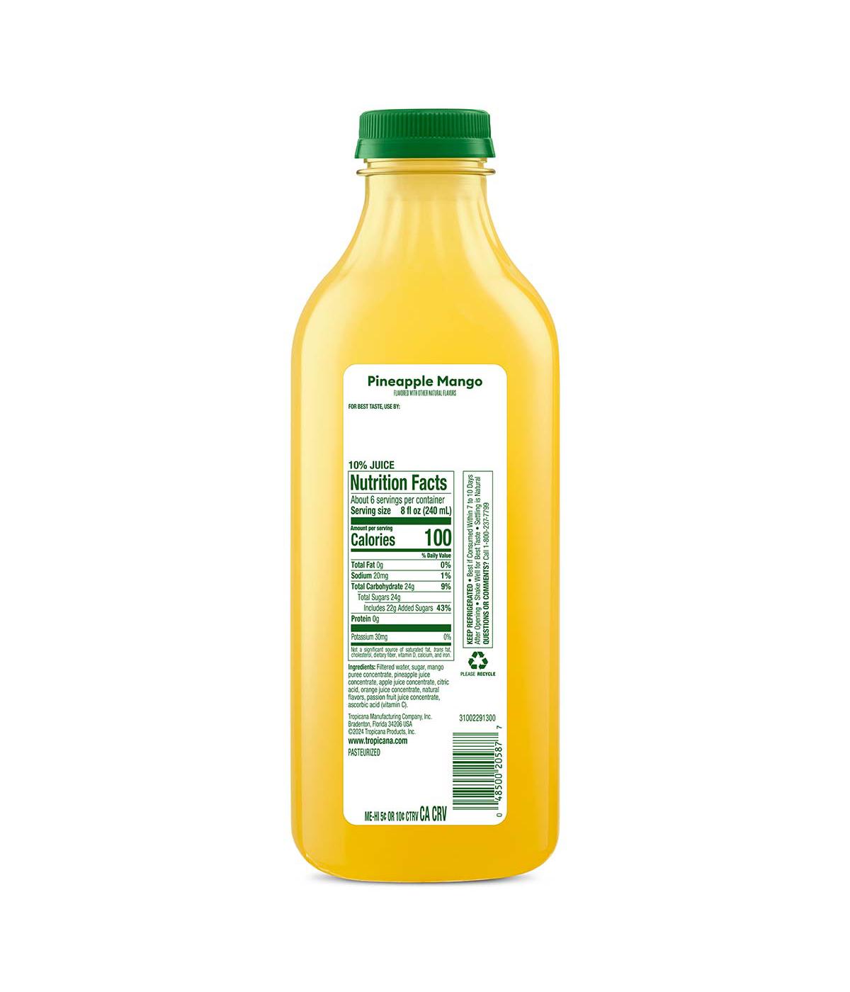 Tropicana Refreshers - Pineapple Mango; image 2 of 2