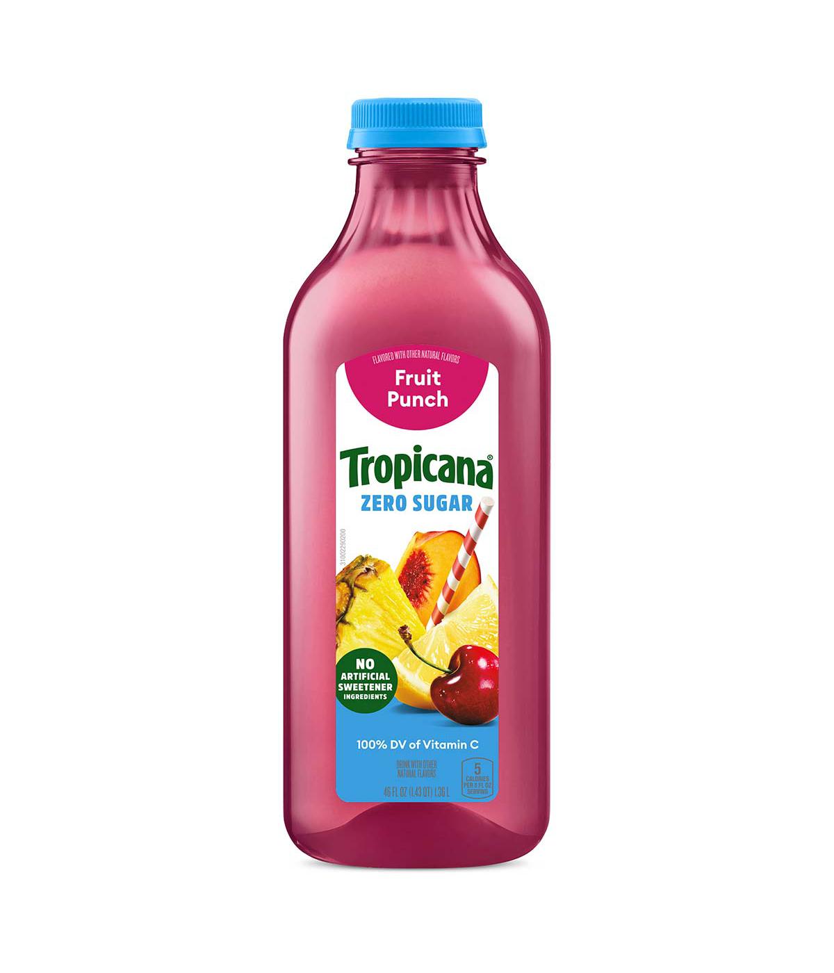 Tropicana Zero Sugar - Fruit Punch ; image 1 of 2