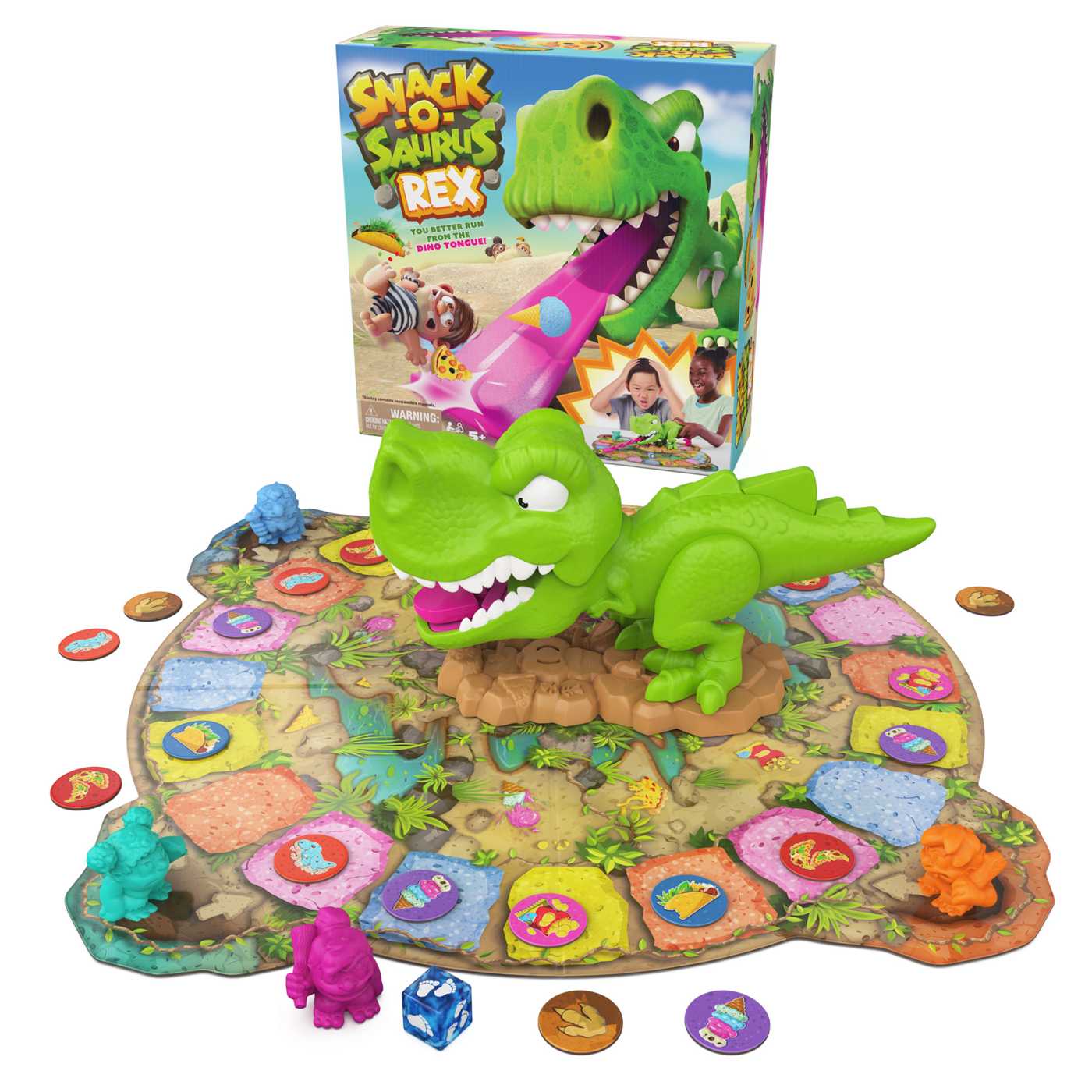 Snack-O-Saurus Rex Kids Board Game; image 2 of 2