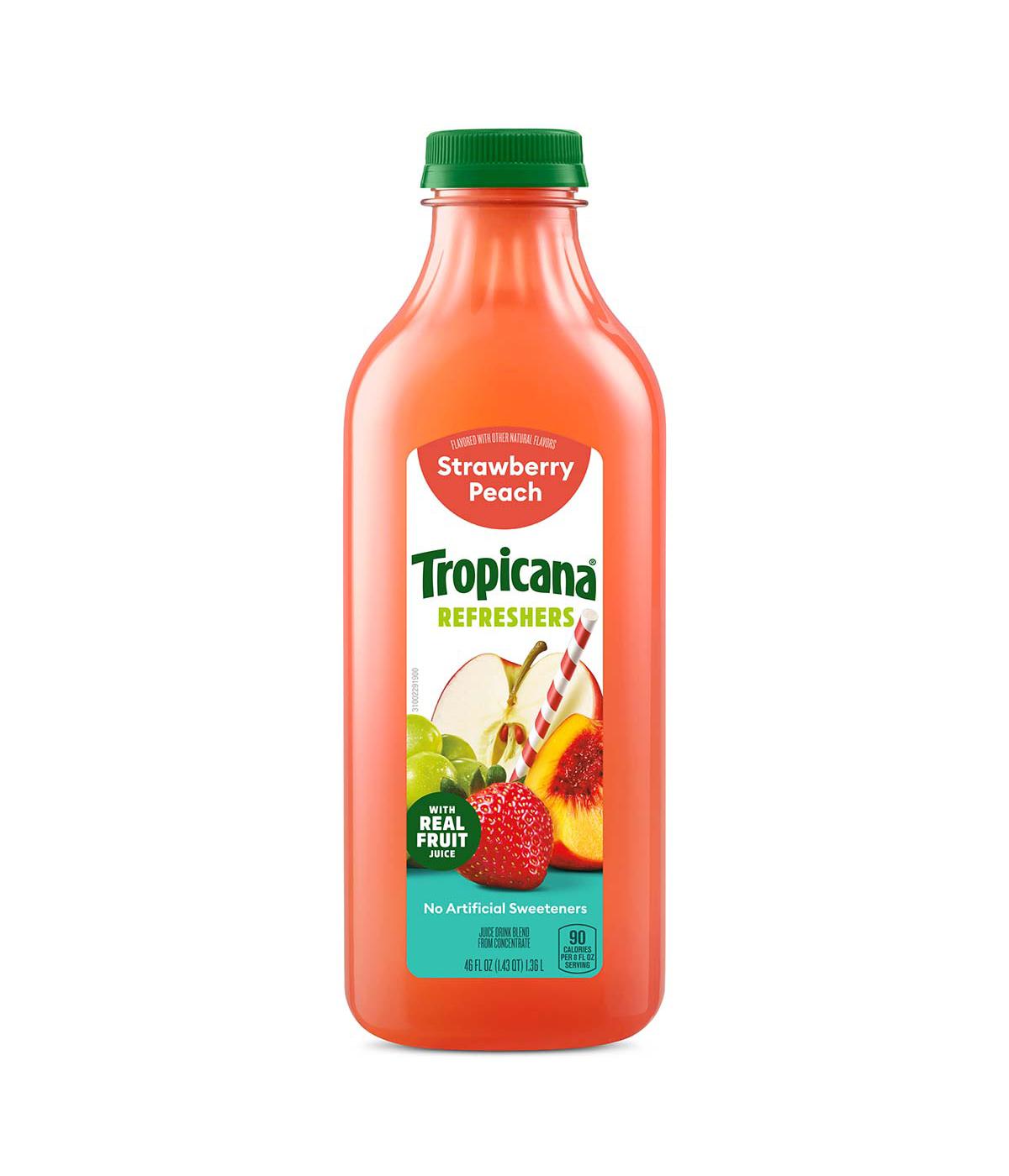 Tropicana Refreshers - Strawberry Peach; image 1 of 2
