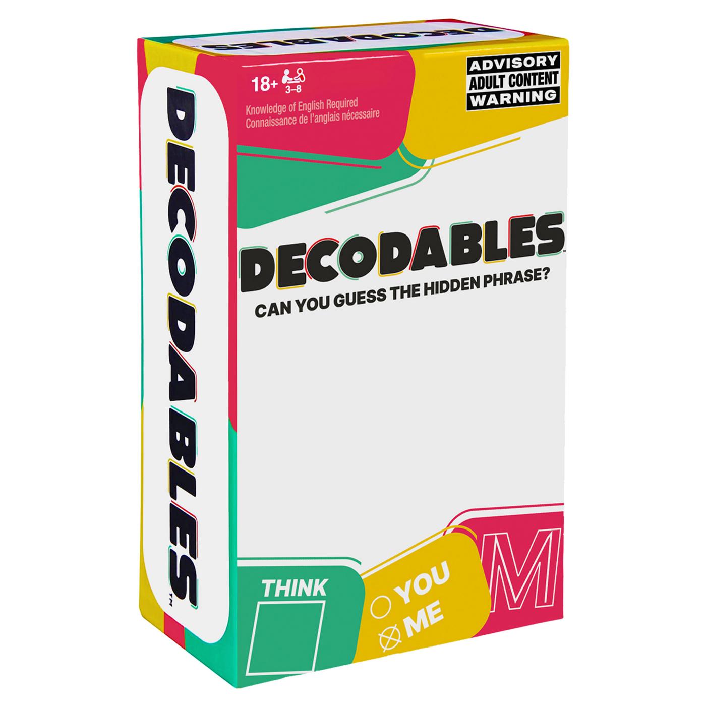 Decodables Adult Party Game; image 1 of 3