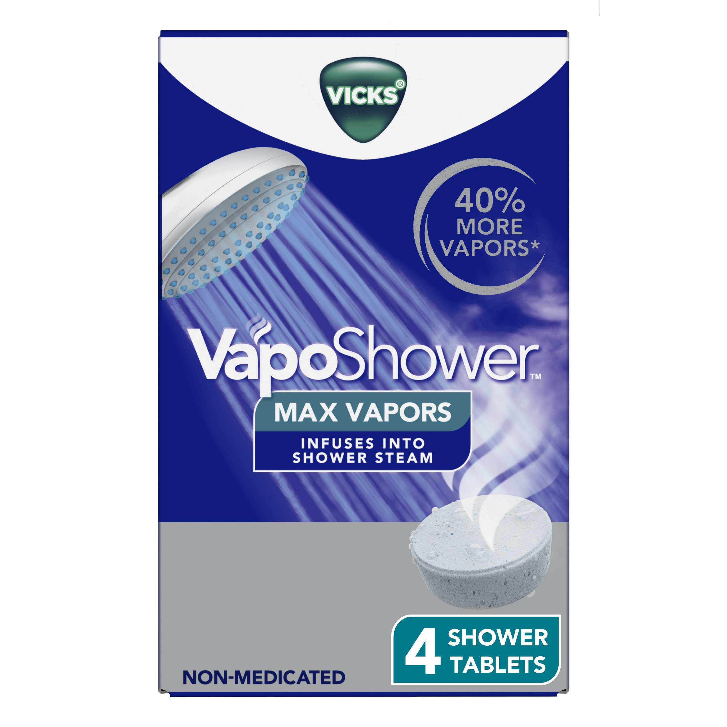 Vicks VapoShower Max Vapors Shower Tablets Shop Sinus & Allergy at HEB