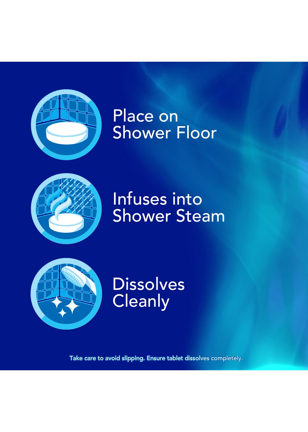 Vicks VapoShower Max Vapors Shower Tablets; image 7 of 7