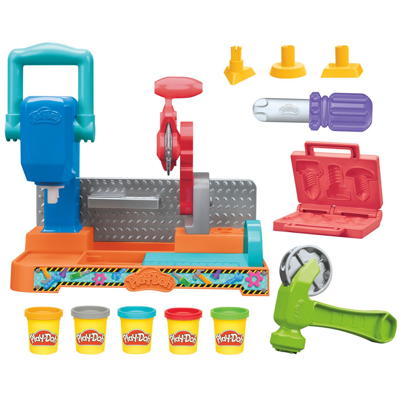 Play-Doh Stamp & Saw Tool Bench; image 2 of 4