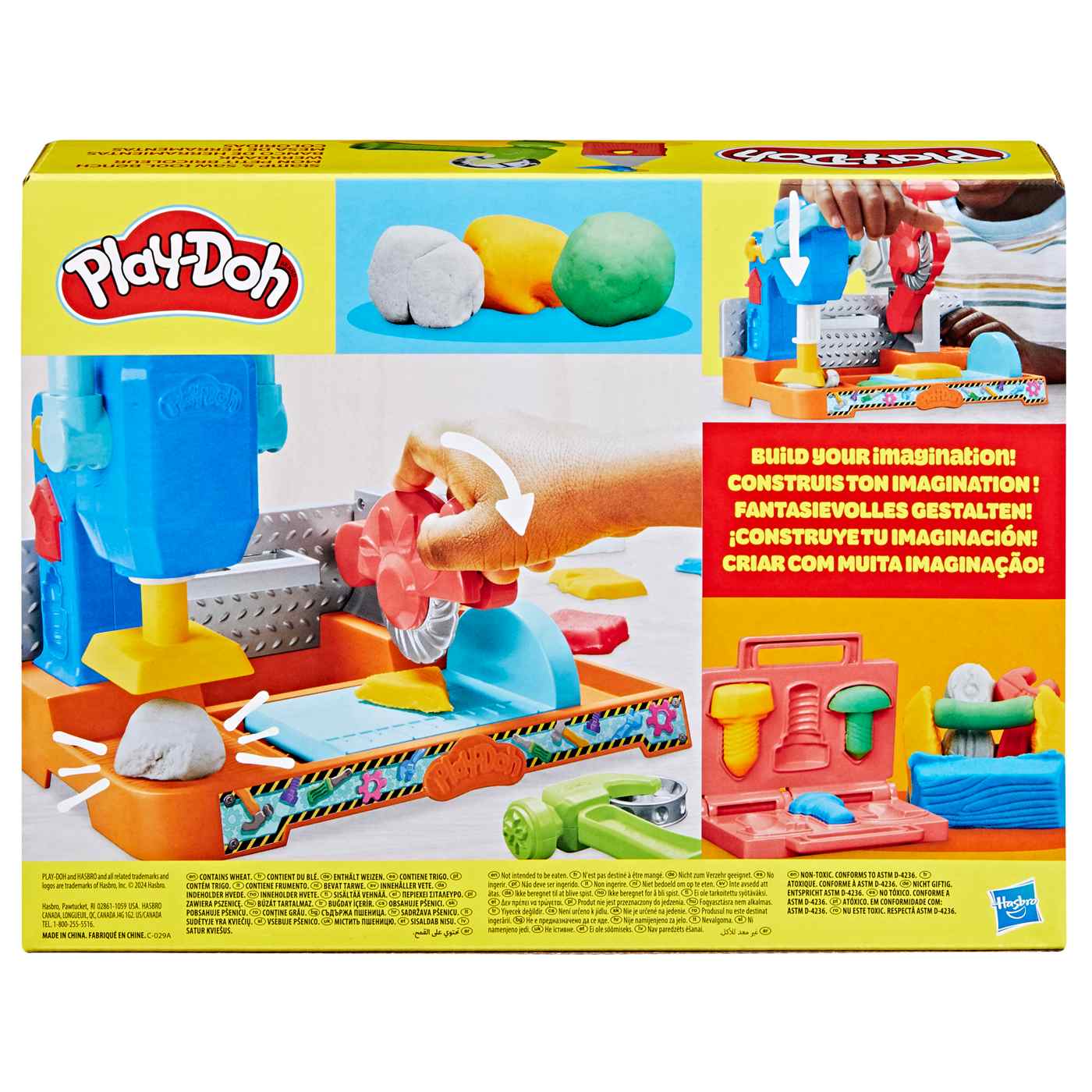 Play-Doh Stamp & Saw Tool Bench; image 3 of 4