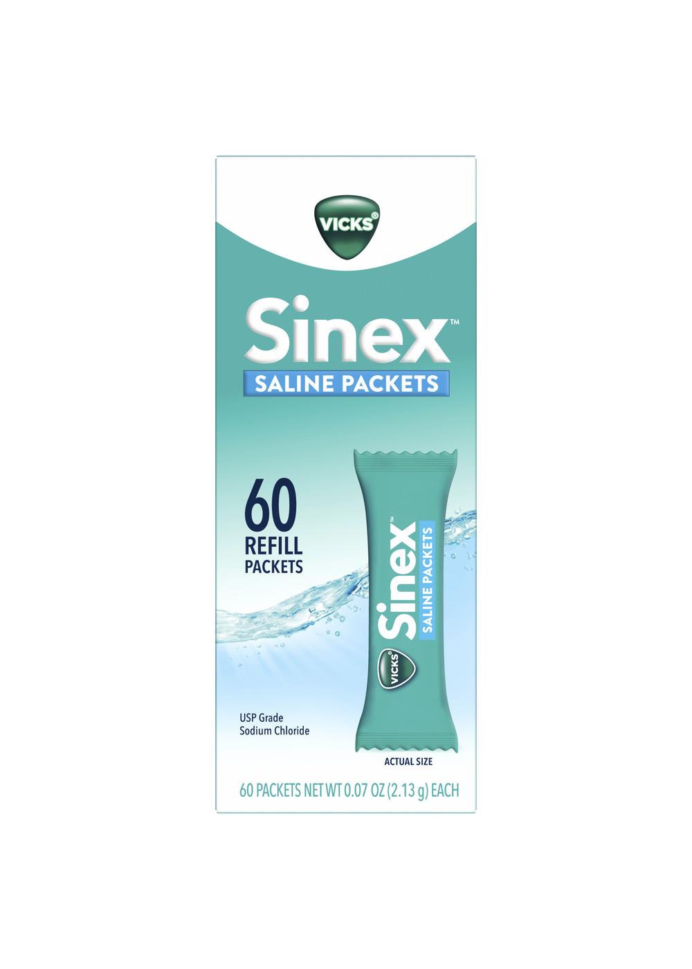 Vicks Sinex Saline Refill Packets; image 1 of 4